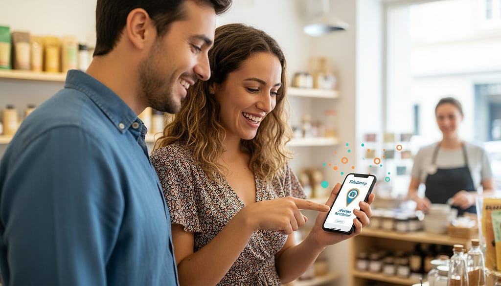 viendo la app de Fidelimap