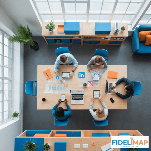 Fidelimap reunión gestores de redes sociales
