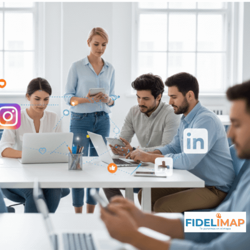 Gestión de redes sociales con Fidelimap